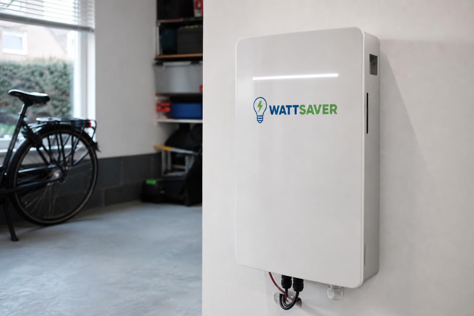 Witte thuisbatterij