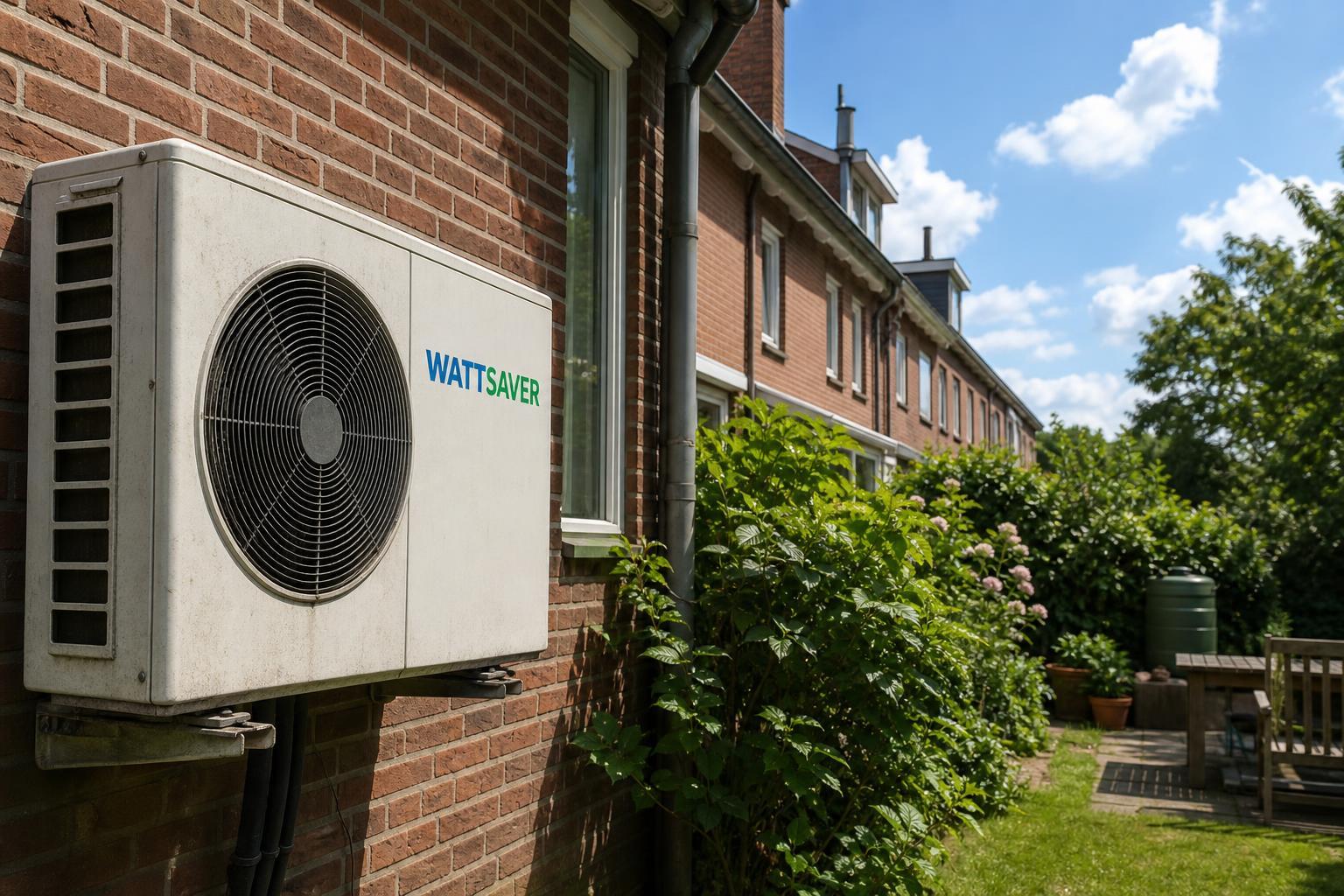 Buiten warmtepomp