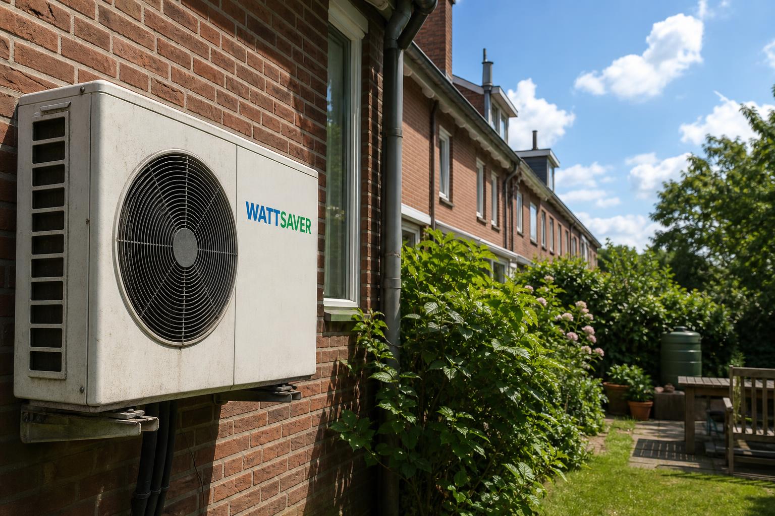Buiten warmtepomp