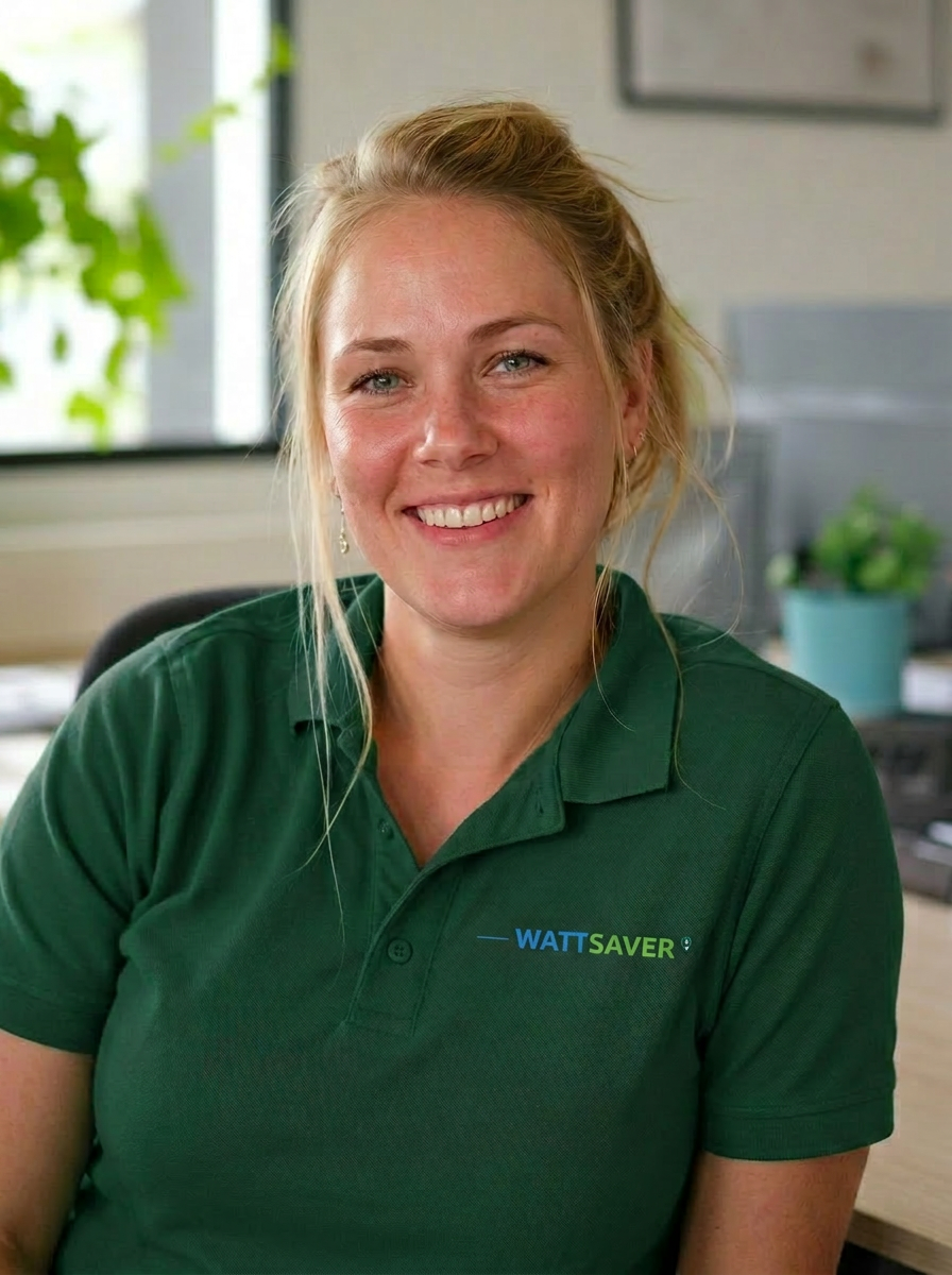 Sanne, thuisbatterij-specialist bij Wattsaver